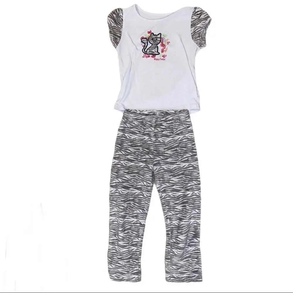 Gymboree/American Girl Lot of 2 Girls Pajama Sets